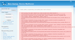 Desktop Screenshot of mathews2000.com